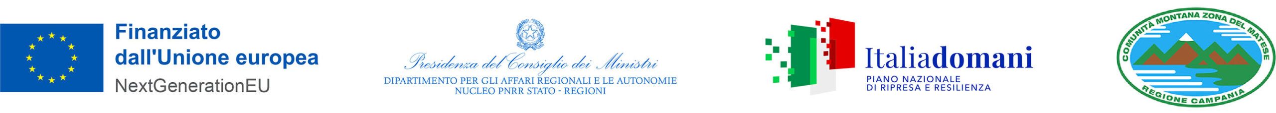 Loghi istituzionali Matese Circular Hub
